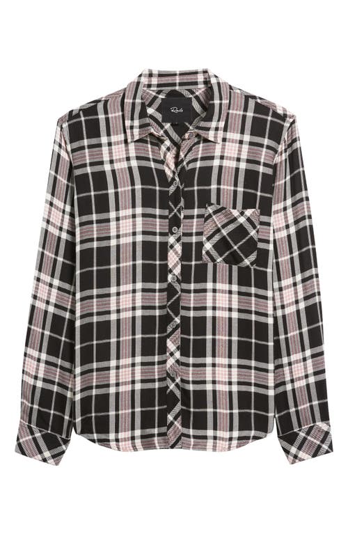 Rails Hunter Button-up Shirt In Black