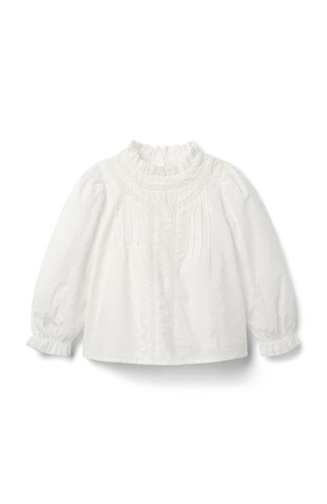 The Pintuck Lace Top (Toddler)