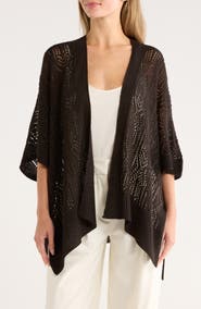 BCBGeneration Open Knit Topper