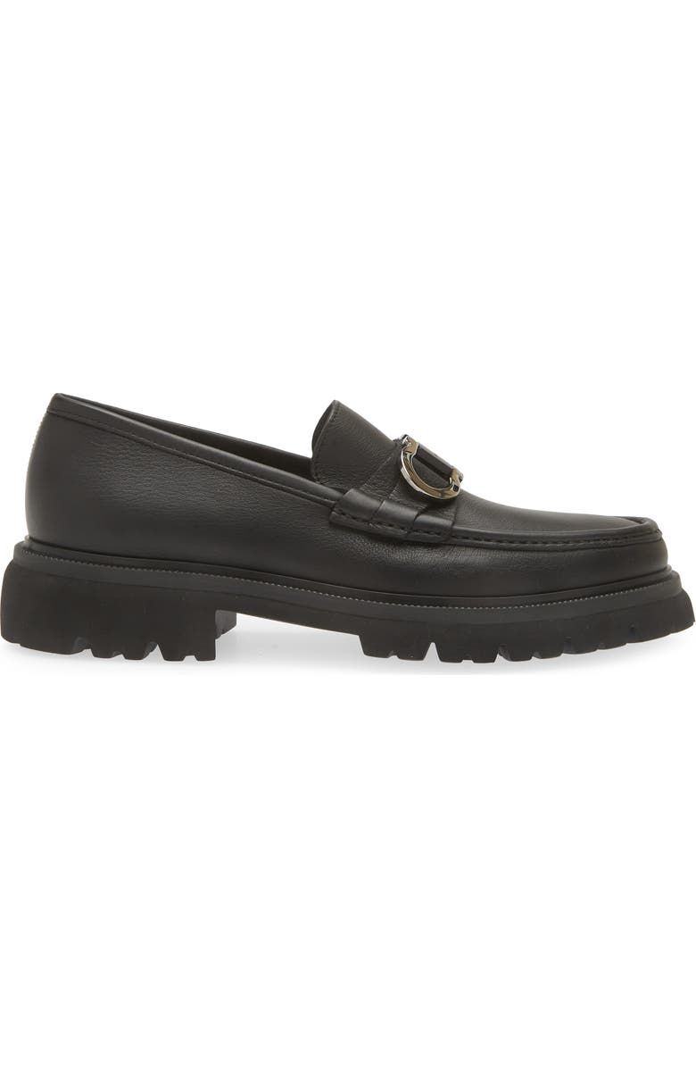 FERRAGAMO Cocoon Loafer, Alternate, color, Nero Nero Nero