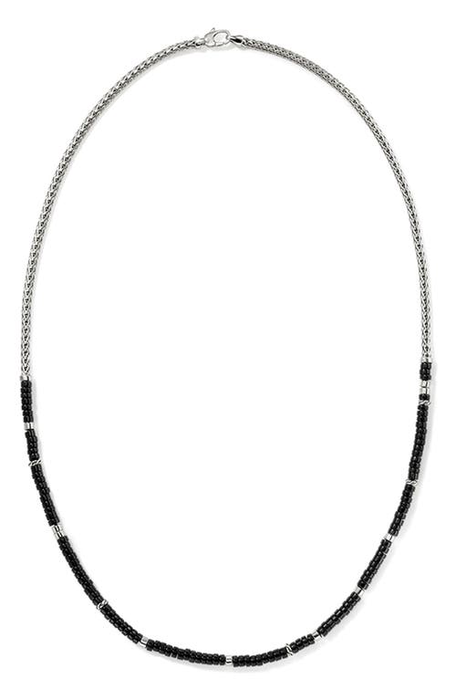 JOHN HARDY JOHN HARDY HEISHI BEADED NECKLACE