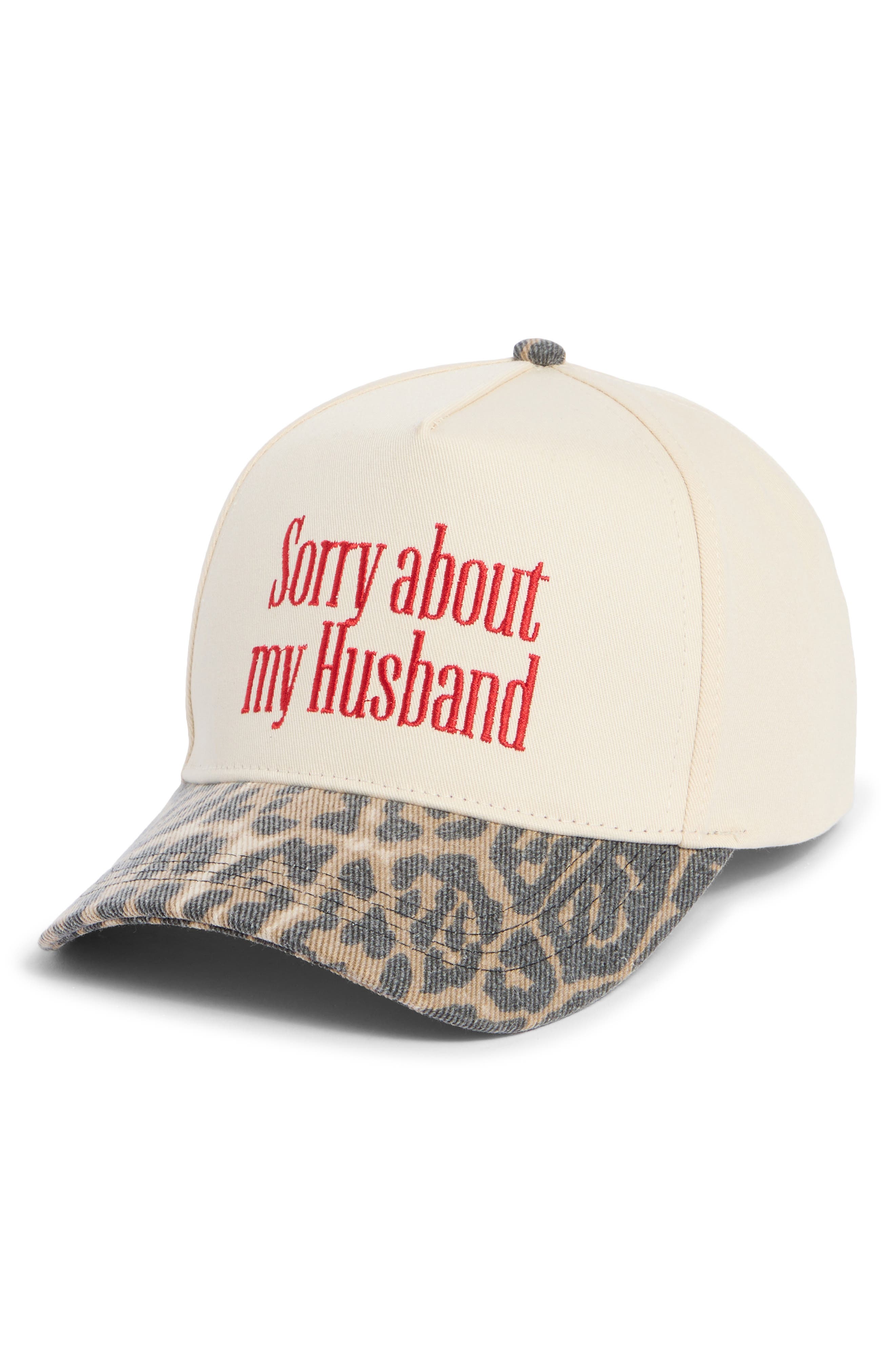Sorry About My Husband Baseball Cap