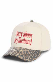 Sorry About My Husband Baseball Cap