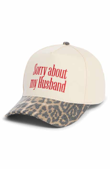 Sorry About My Husband Baseball Cap