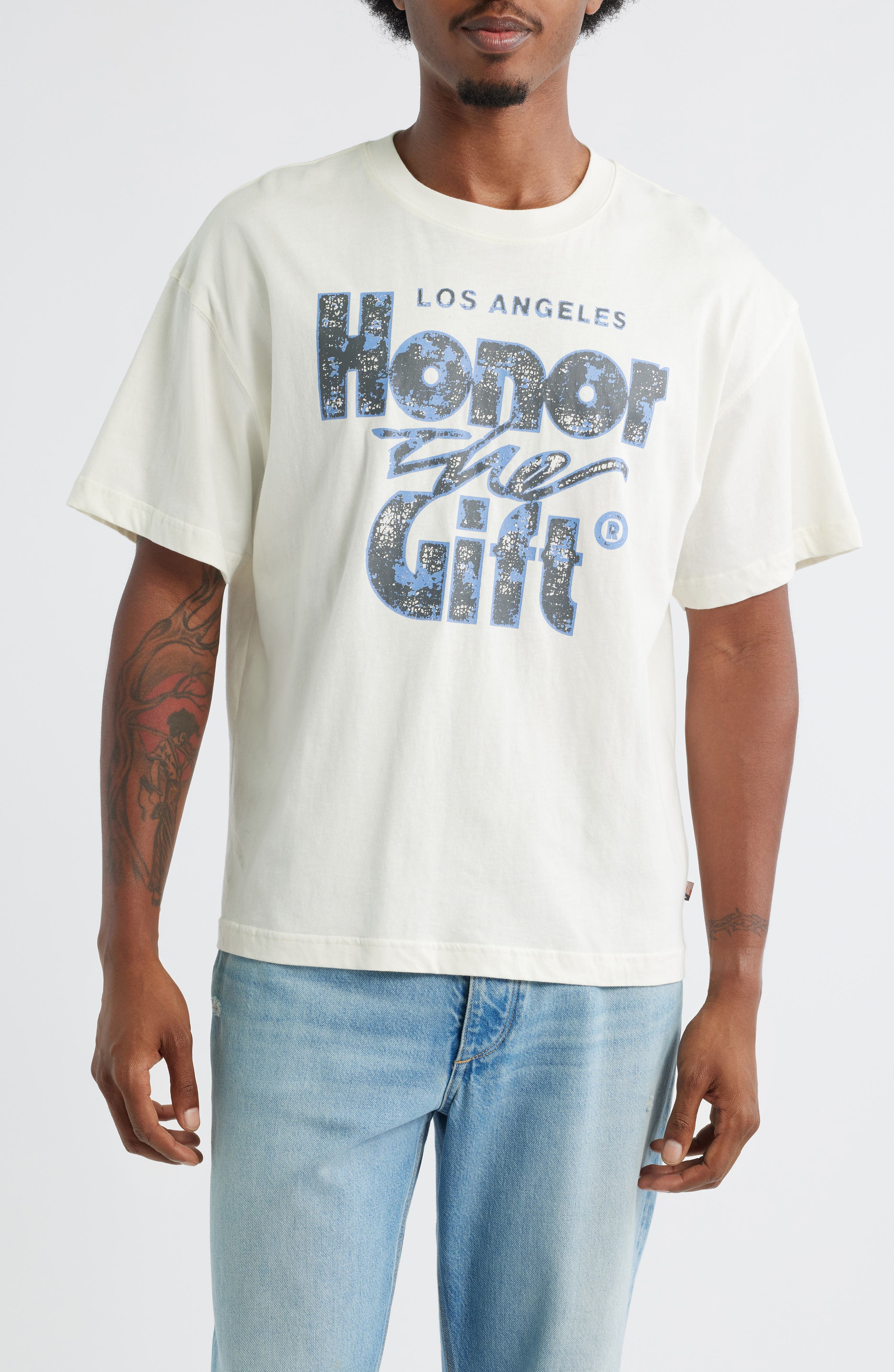 HONOR THE GIFT LA Cotton Graphic T-Shirt