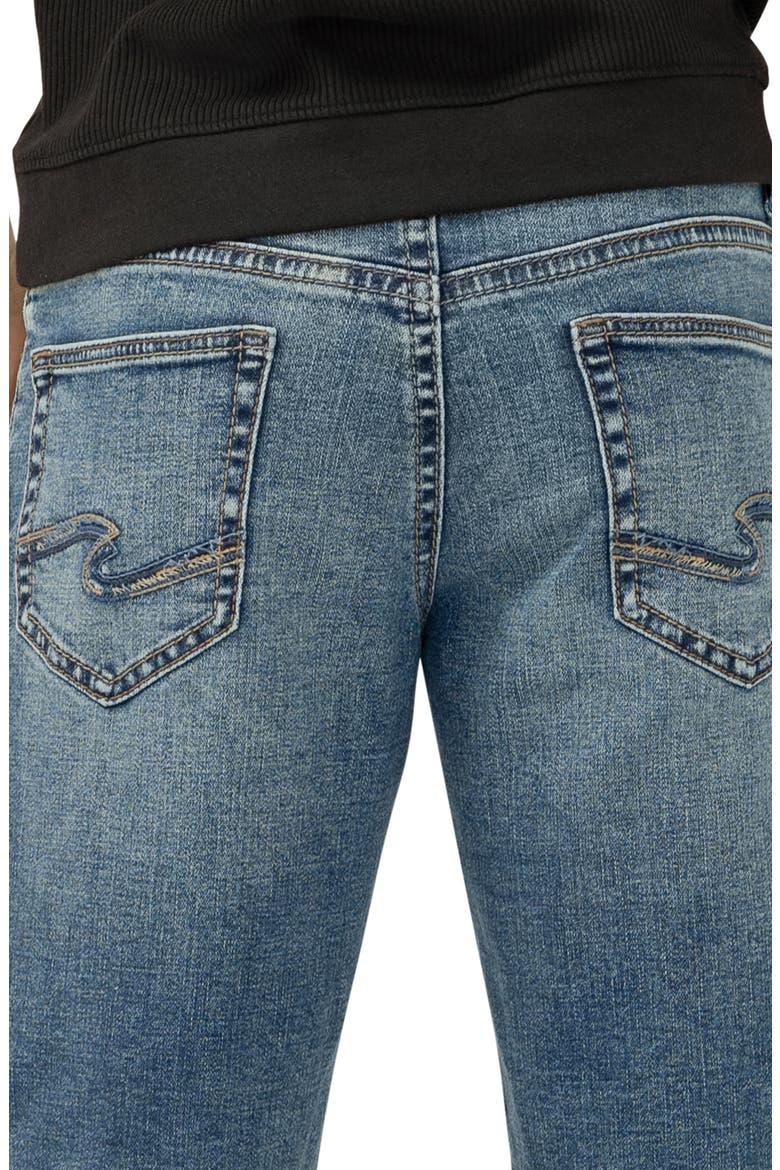 Zac Relaxed Fit Denim Shorts, Alternate, color, PORTO