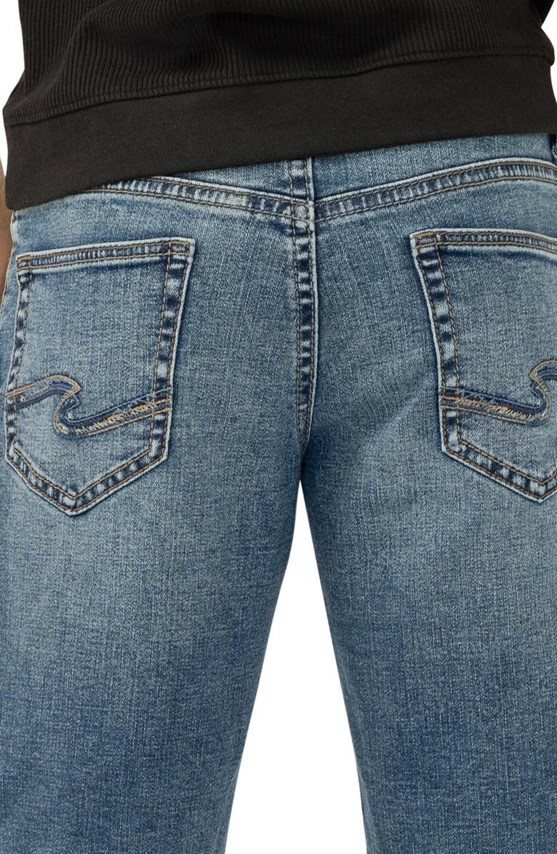 Silver Jeans Co. Zac Relaxed Fit Denim Shorts, Alternate, color, 