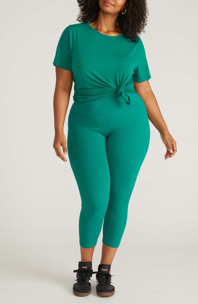 Universal Standard Next to Naked Crop Leggings, Alternate, color, 