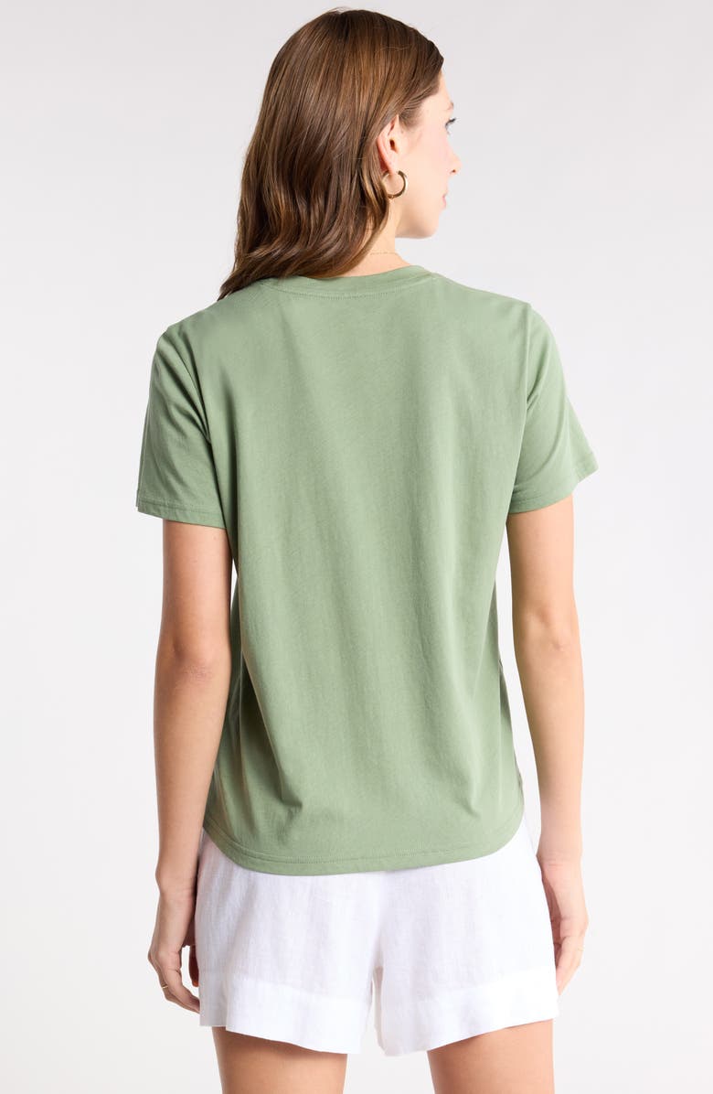1901 Crewneck Graphic T-Shirt, Alternate, color, Green Pink French Riviera