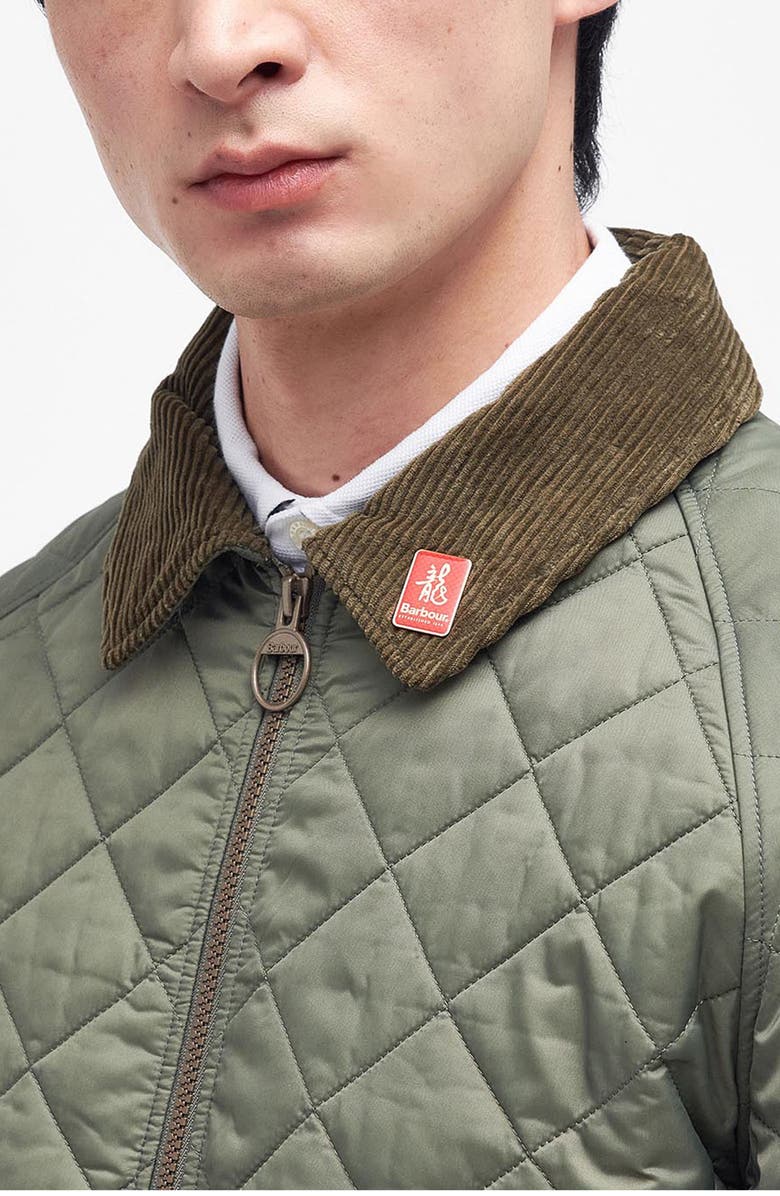Barbour Chinese New Year Quilted Jacket, Alternate, color,