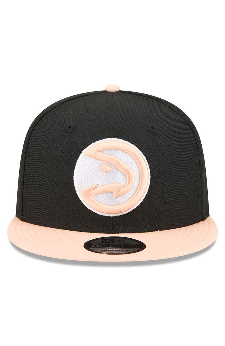 New Era Men's New Era Black Atlanta Hawks 2025/26 City Edition Alternate 9FIFTY Snapback Hat, Alternate, color, Black