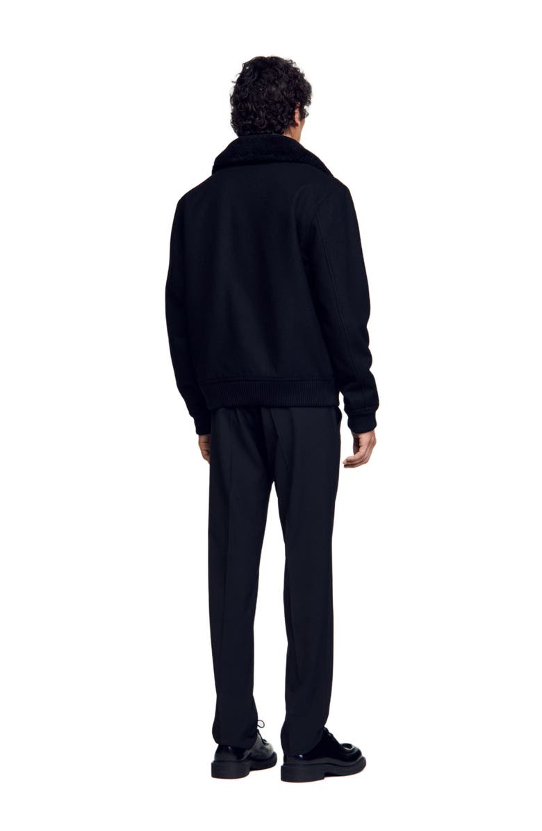 SANDRO Zip-up jacket, Alternate, color,