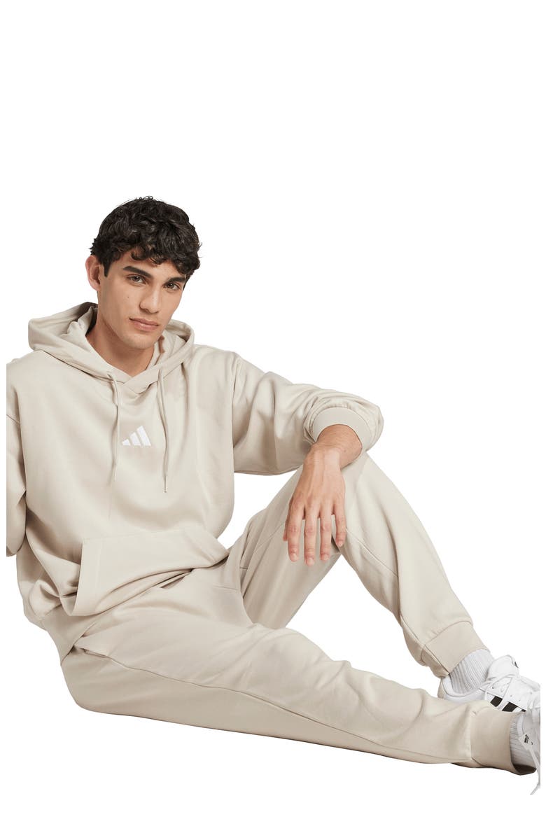 Essentials Feelcozy Fleece Pants, Alternate, color, WONDER ALUMINA/ WHITE