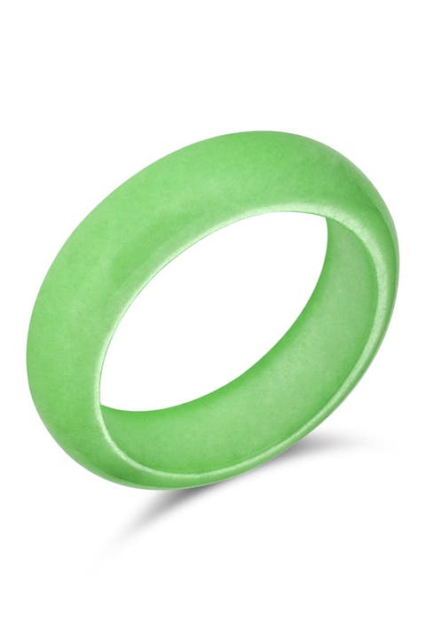 Eternity Dyed Green Jade