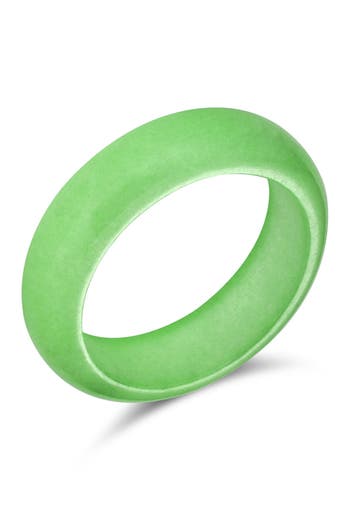 BLING JEWELRY Eternity Dyed Green Jade at Nordstrom Rack, Size 6