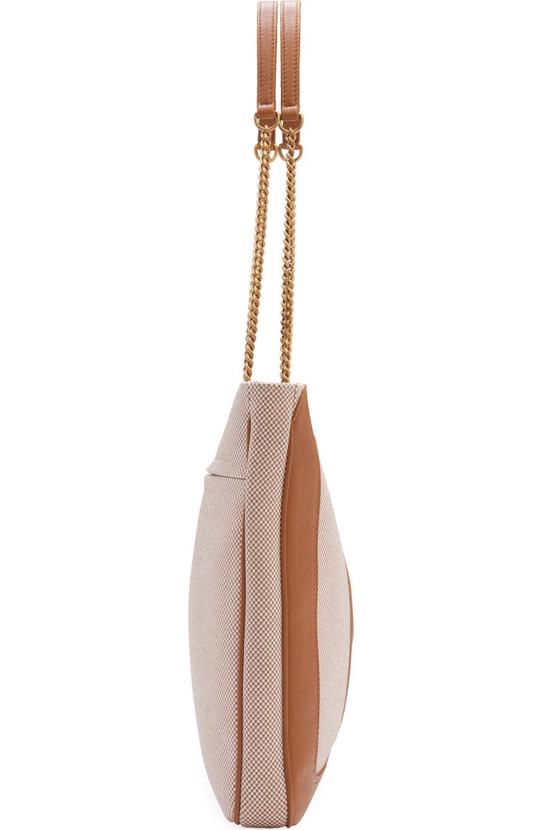 Valentino Garavani Large Viva Superstar Canvas Tote, Alternate, color, 9Qr Natural Tobacco/ Spice