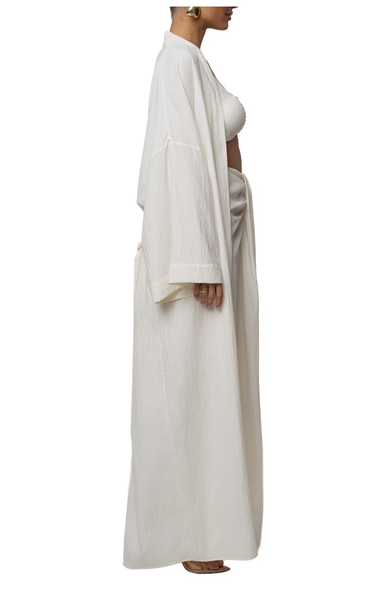 JLUXLABEL Desert Oasis Duster, Alternate, color, Ivory