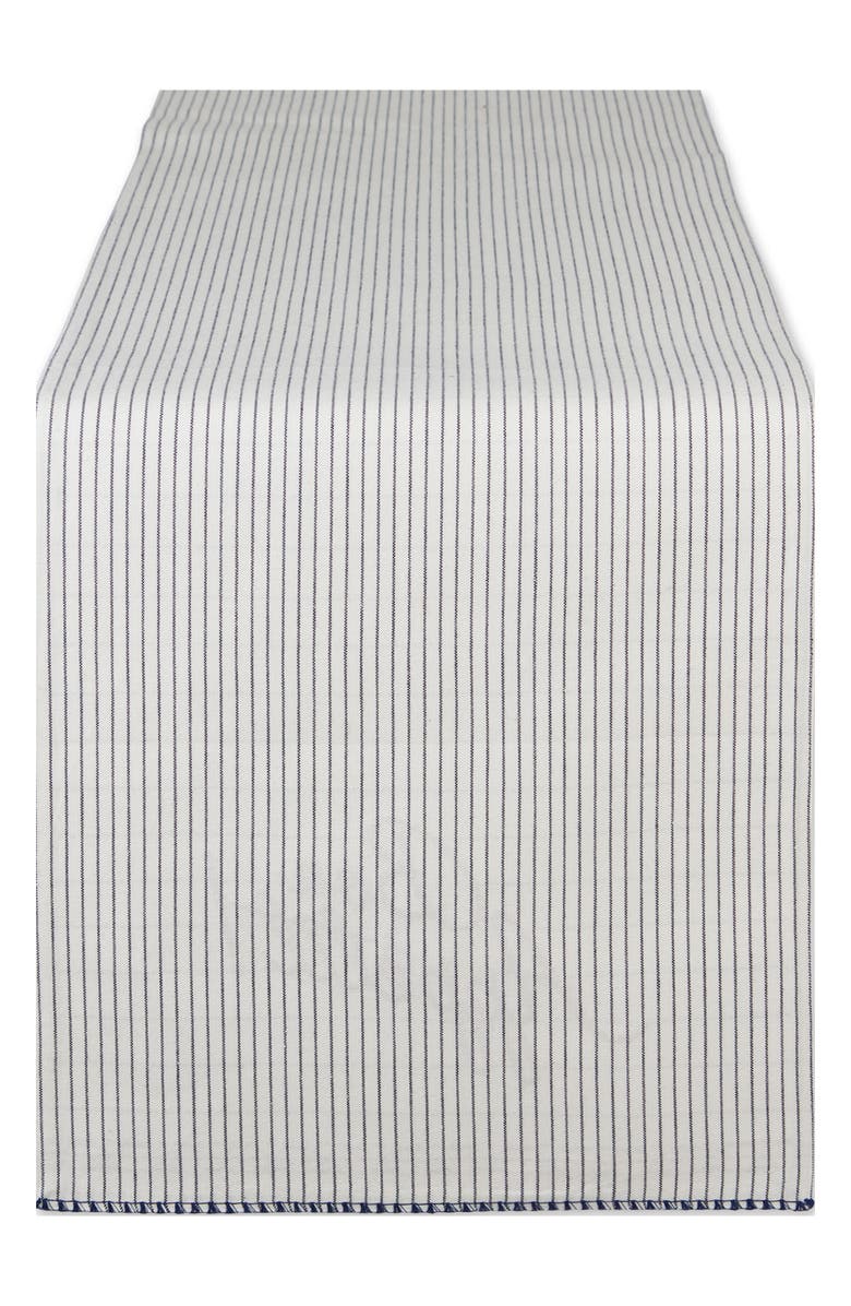 Design Imports Bon Appétit Embroidered Table Runner, Alternate, color, White