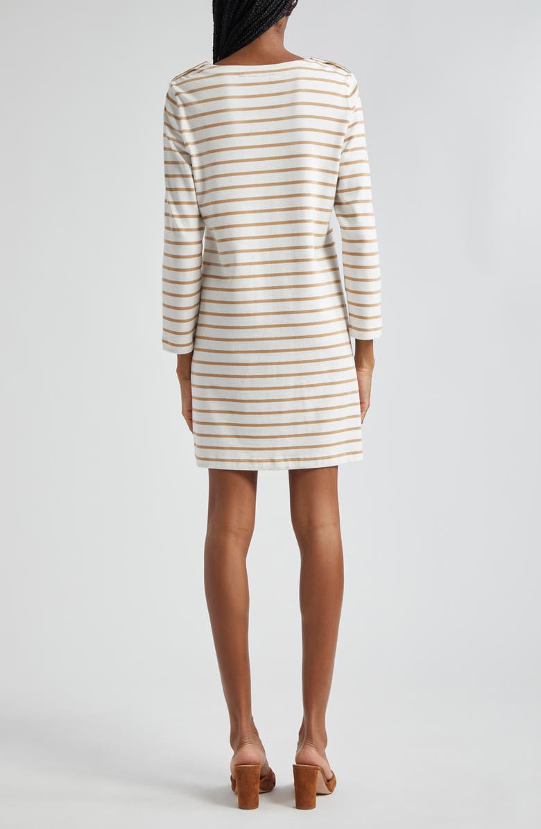 Veronica Beard Ruta Stripe Minidress, Alternate, color,