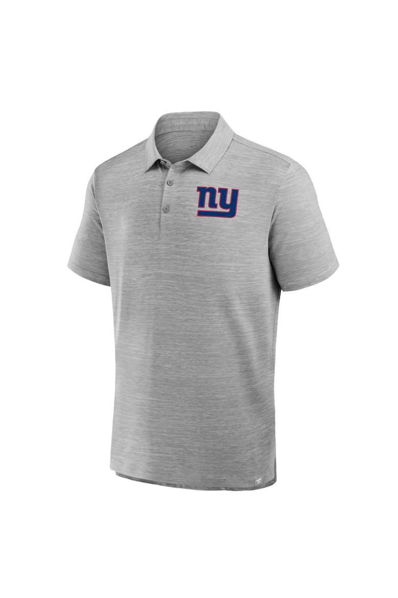 Men's Fanatics Heather Gray New York Giants Clutch Polo, Alternate, color, Heather Gray