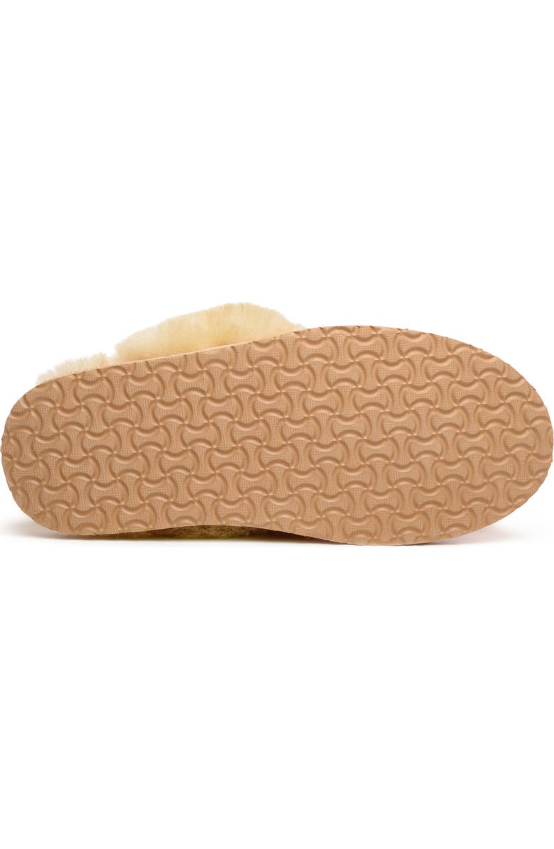 Minnetonka Genuine Sheepskin Slipper, Alternate, color, Pink Blush