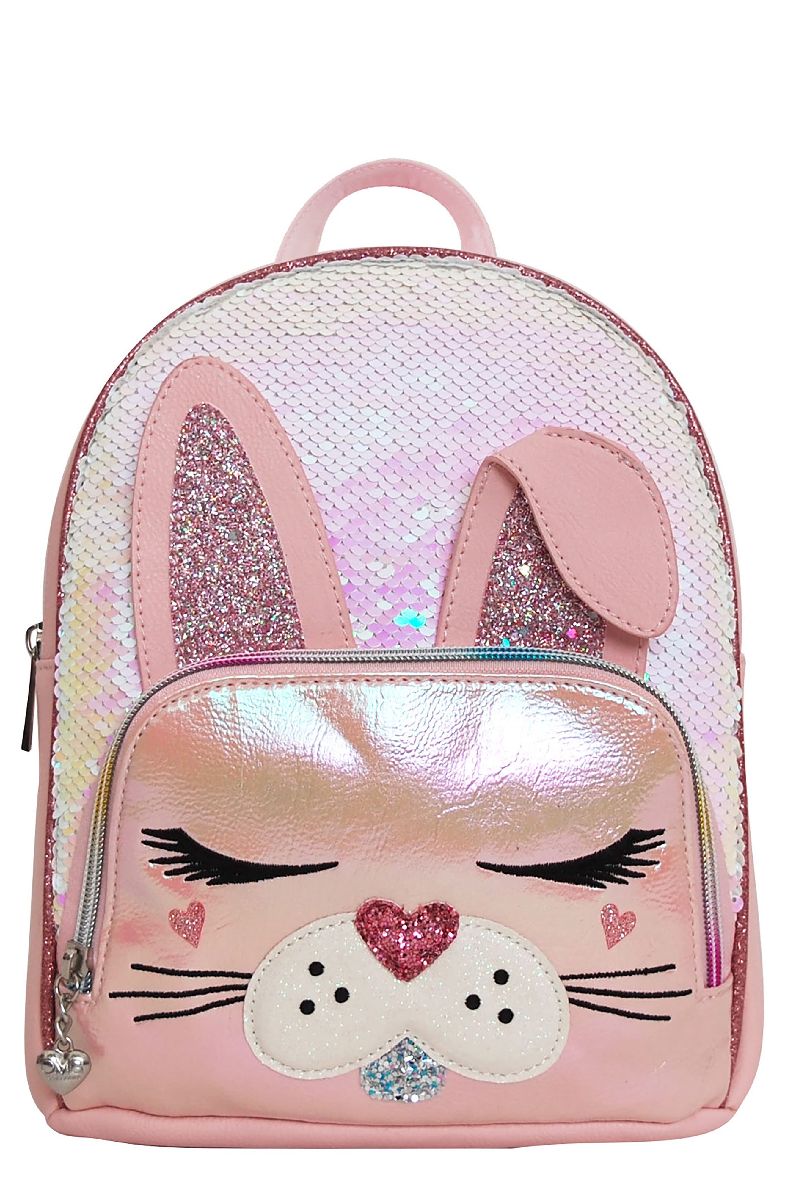 OMG Accessories OMG Kiki Bunny Critter Mini Backpack, Main, color, 