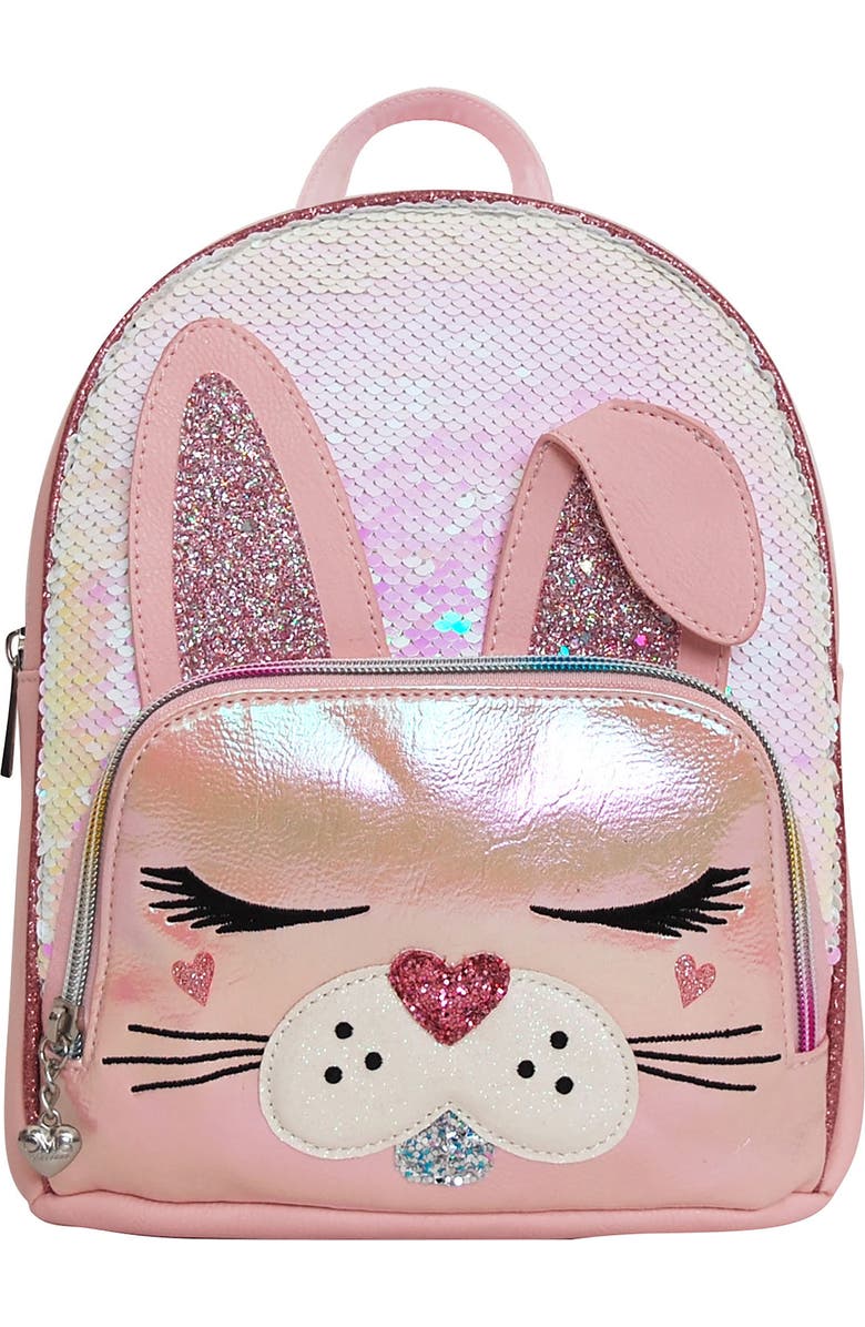 OMG Accessories OMG Kiki Bunny Critter Mini Backpack, Main, color,