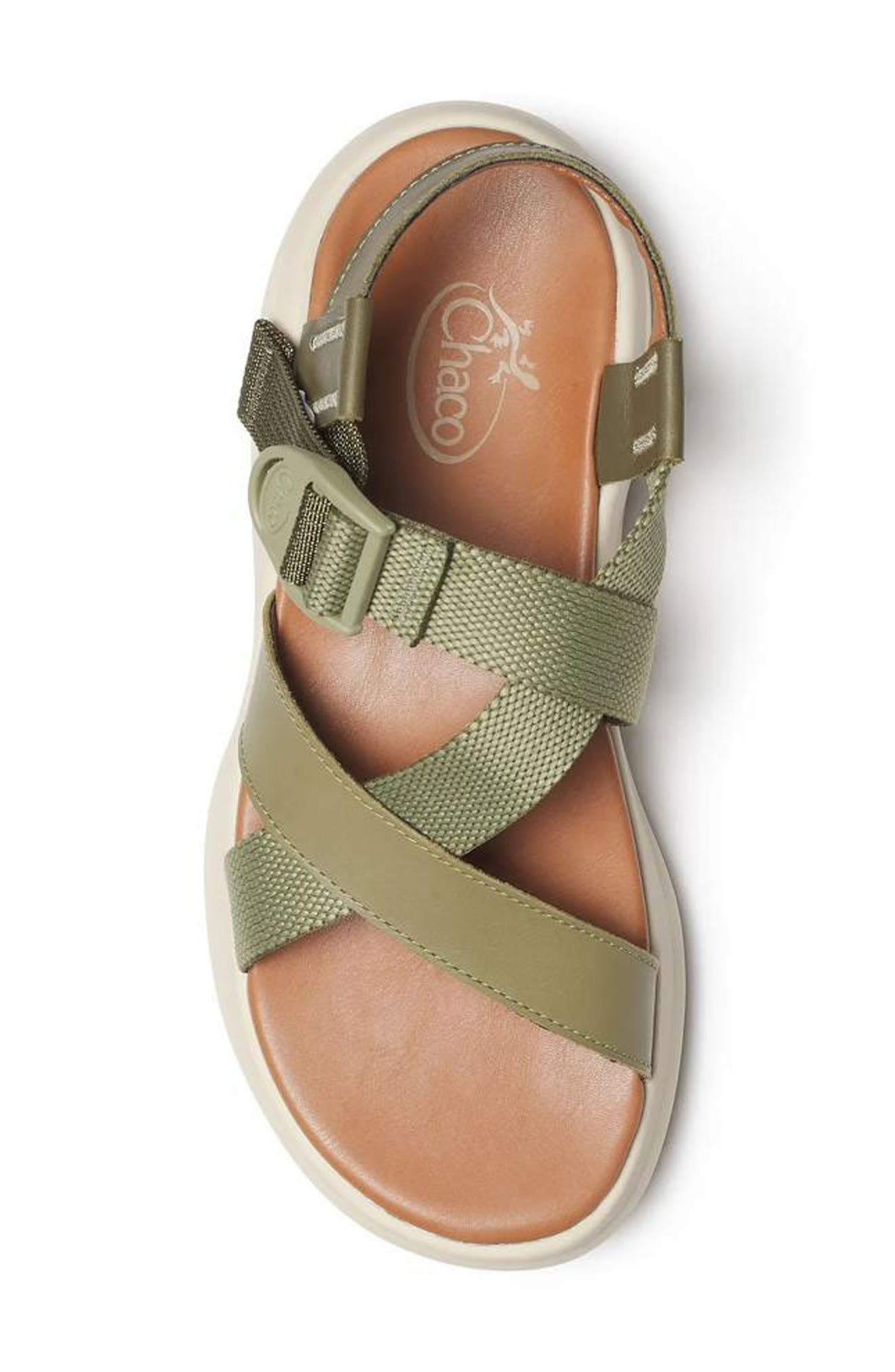Cushform Sport Sandal, Alternate, color, OLIVINE