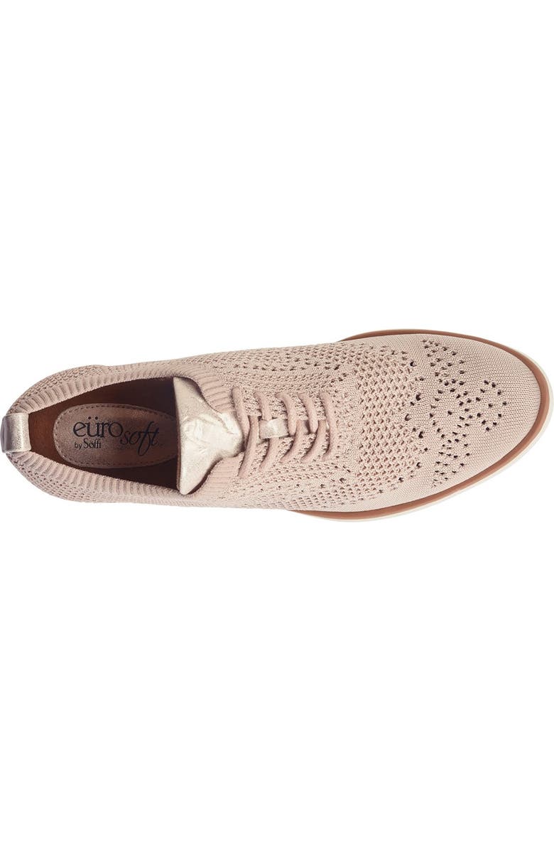 EUROSOFT Virida Perforated Knit Oxford Sneaker, Alternate, color,