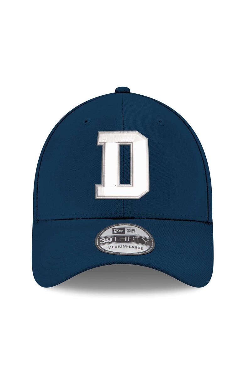 New Era Men's New Era Navy Dallas Cowboys D 39THIRTY Flex Hat, Alternate, color, 