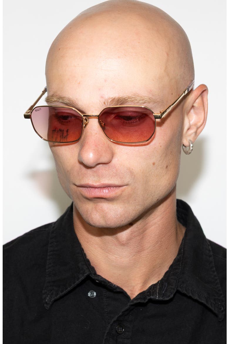 Limelight Sunglasses, Alternate, color, Gold Sunset
