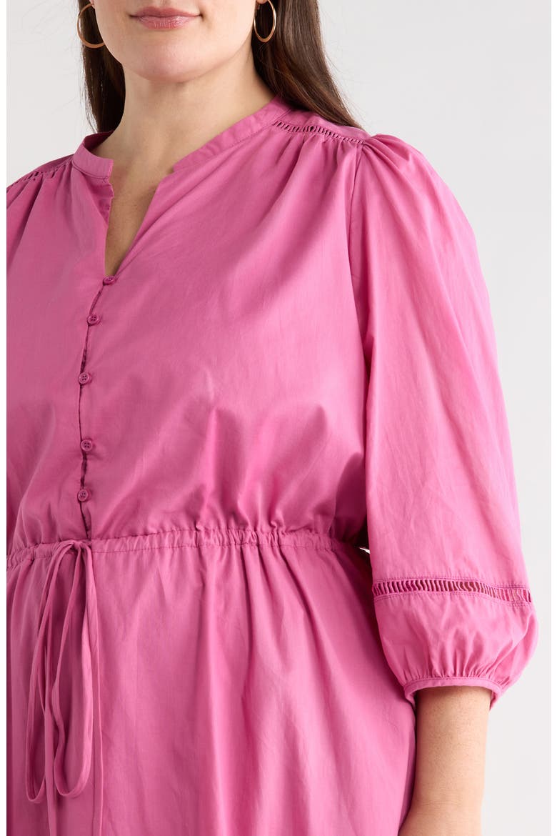 Harmy Long Sleeve Maxi Dress, Alternate, color, MAGENTA