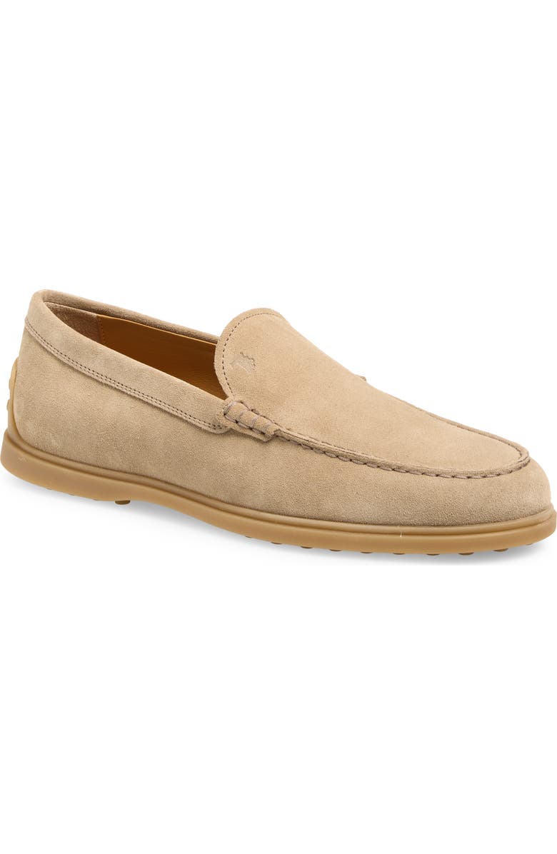 Tod's Pantofla Gomma Loafer, Main, color, Tabacco Chiaro