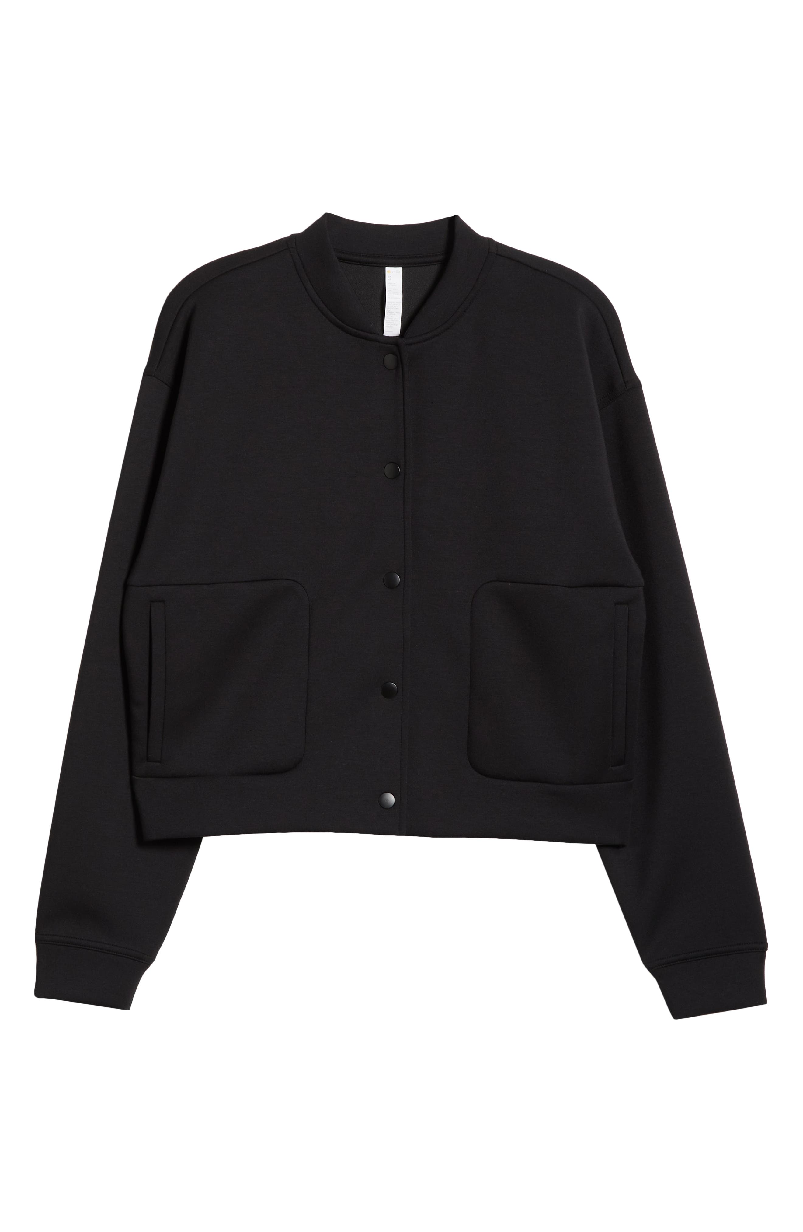 Женские куртки Zella Ultra Luxe Snap Front Jacket — фото 7