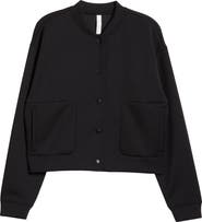 Zella Luxe Snap Front Jacket