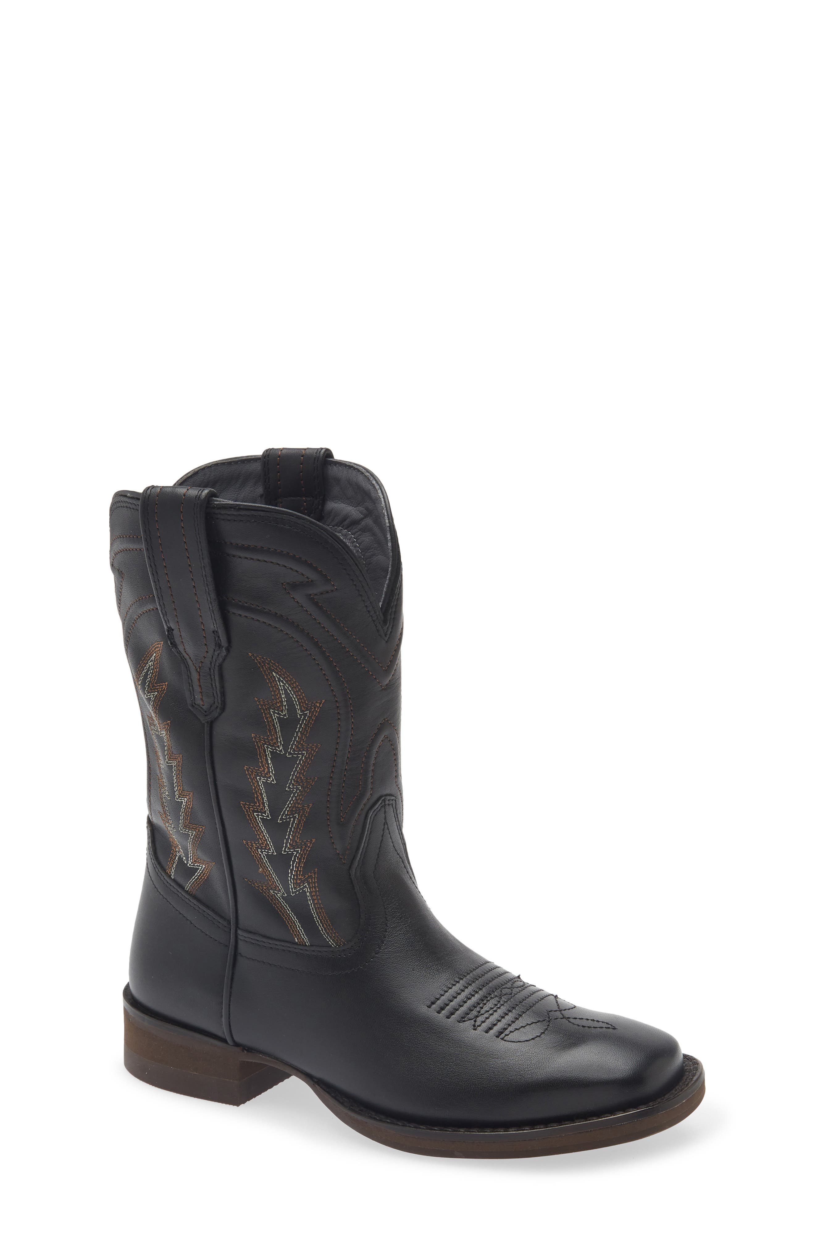 Tecovas Kids' The Doc Western Boot, Main, color, Midnight