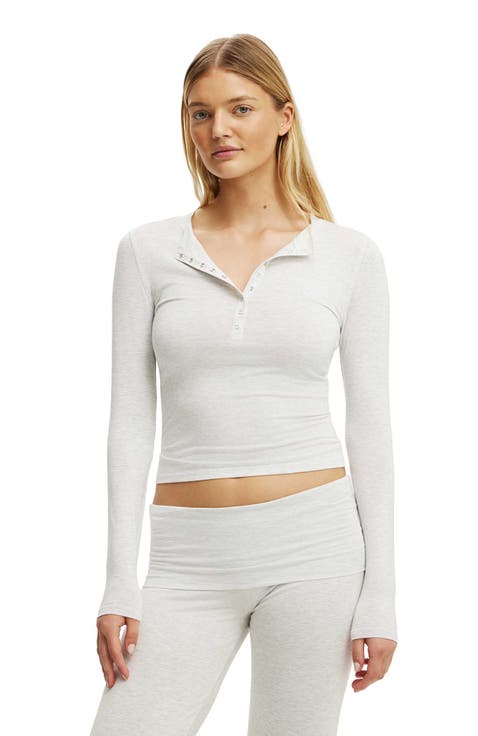 Women's Airy Soft Lounge Henley