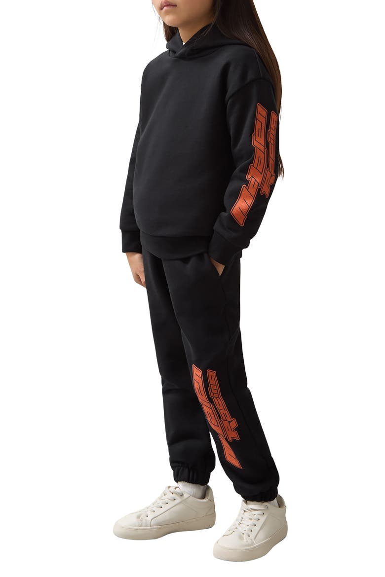 Kids' Velocity Jr. Cotton Joggers, Alternate, color, BLACK