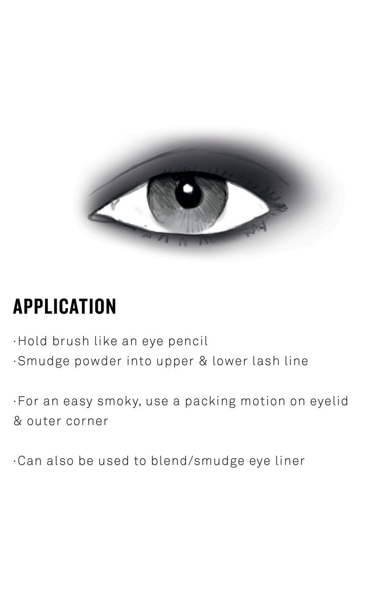 Smashbox Smoky Eyeshadow Brush, Alternate, color, 