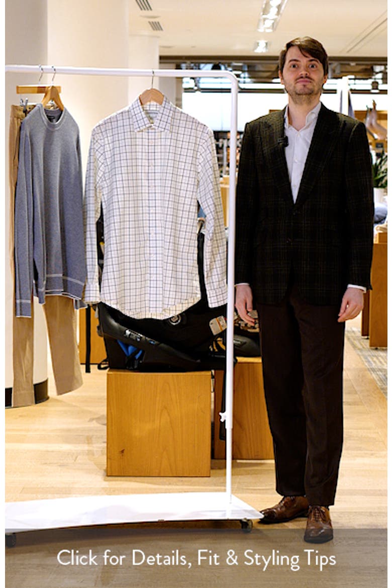 Traditional Fit Check Non-Iron Cotton Dress Shirt video