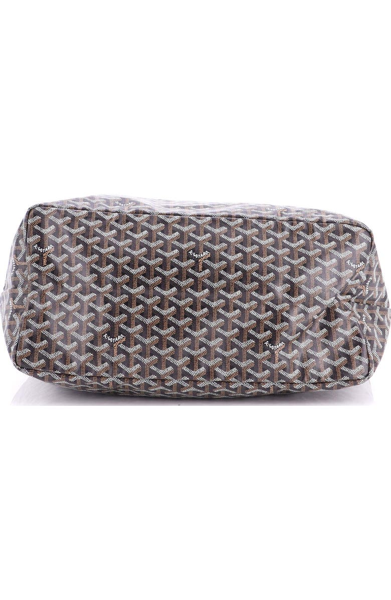 Pre-Owned Goyard Saint Louis Tote Coated Canvas GM, Alternate, color, Black