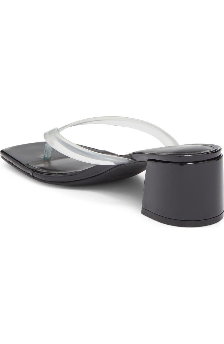 Abound Blayne Block Heel Sandal, Alternate, color, Clear/ Black