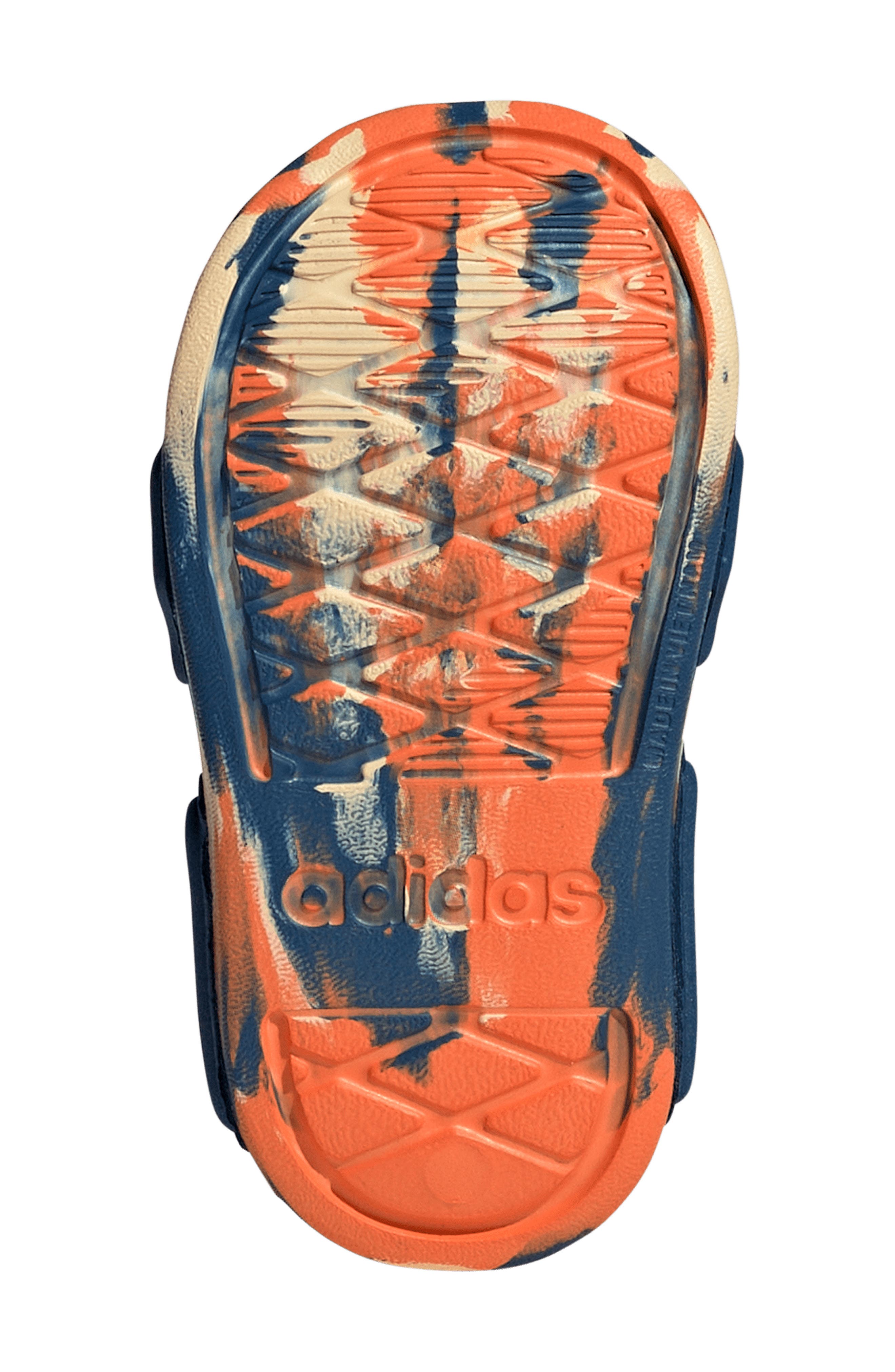 adidas Kids' Adilette Sandal, Alternate, color, Dusky/ Orange/ Tangerine