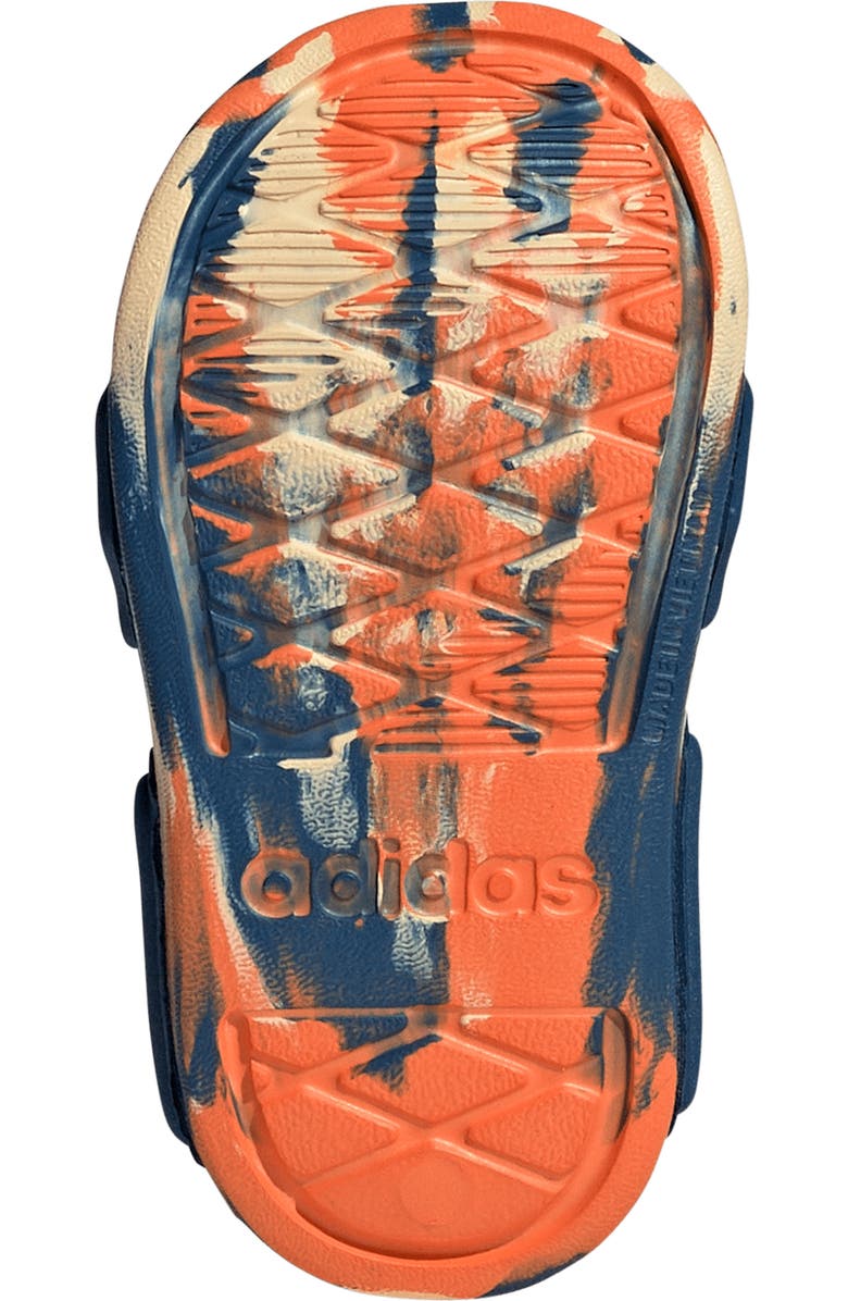 adidas Kids' Adilette Sandal, Alternate, color, Dusky/ Orange/ Tangerine