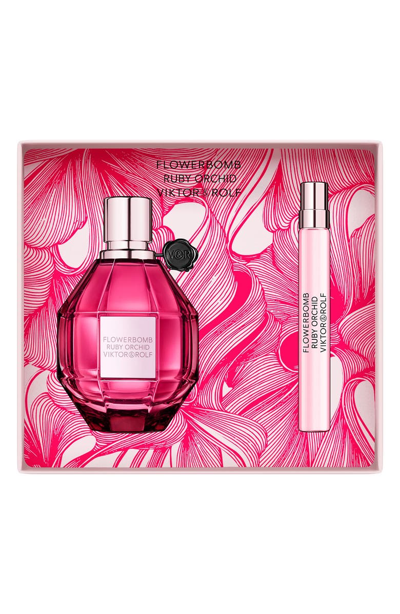 Viktor&Rolf Flowerbomb Ruby Orchid 2-Piece Eau de Parfum Gift Set $218 Value, Alternate, color,