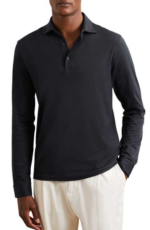 Portofino Long Sleeve Supima® Cotton Polo
