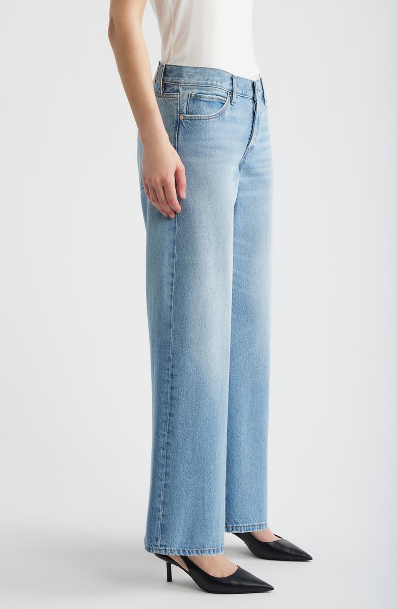 FRAME The Pixie Gray Wide Leg Jeans, Alternate, color, Unknown