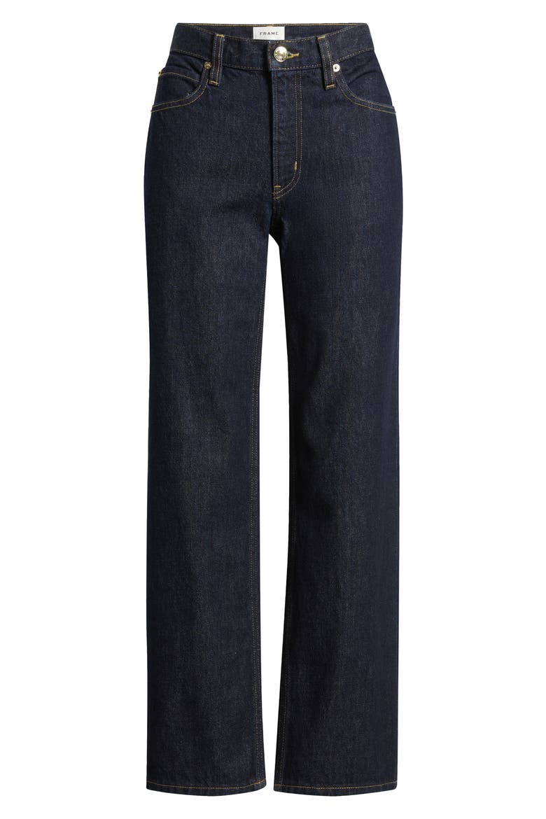 The Hang Ankle Straight Leg Jeans, Alternate, color, RINSE