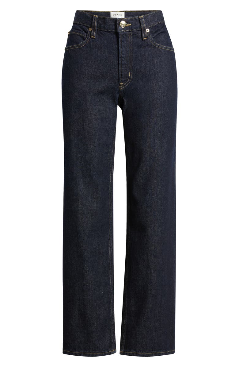 FRAME The Hang Ankle Straight Leg Jeans, Main, color, Rinse