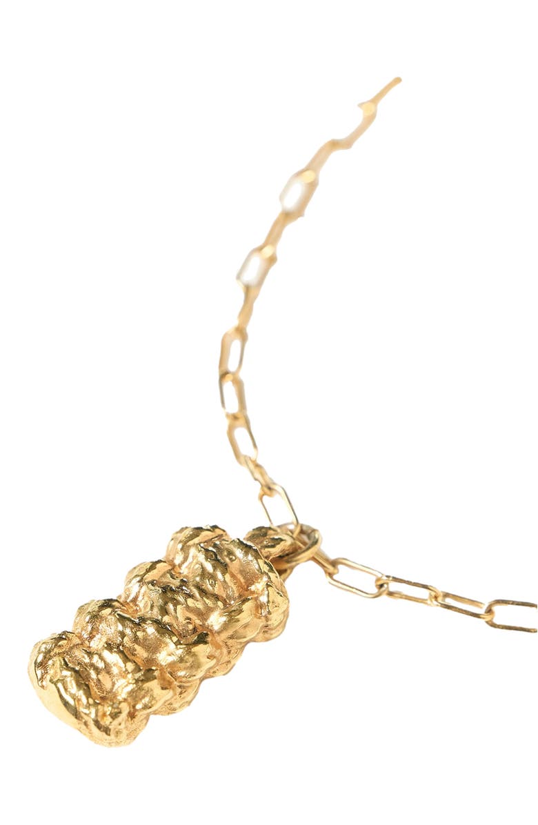 COG Sinnet Necklace - 14K Gold Plate, Main, color, Gold